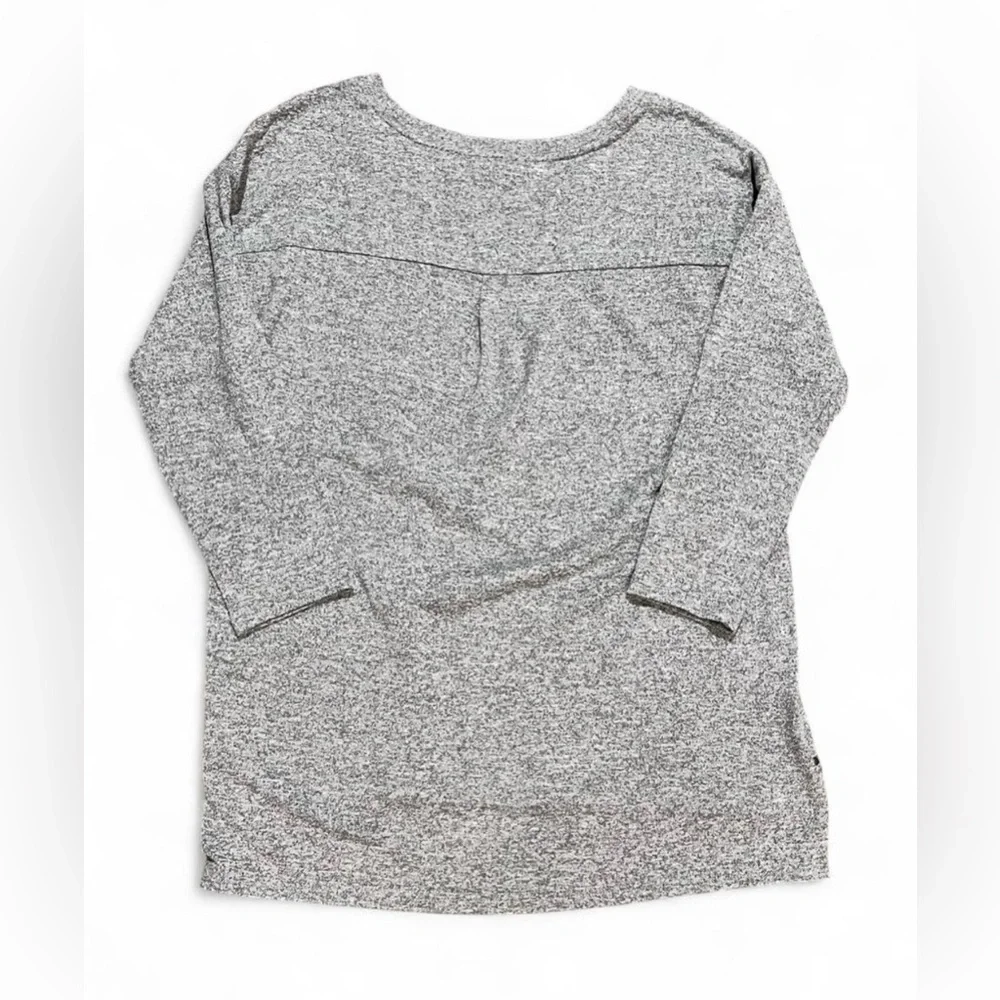 Calvin Klein Women’s Gray 3/4 Sleeve Pocket Top Size Medium – Casual Lightweight